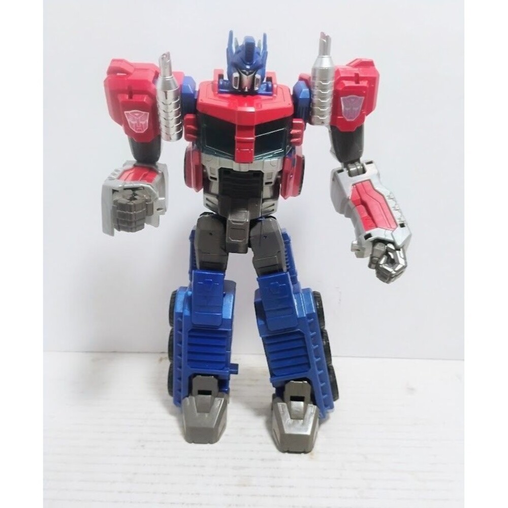 HASBRO TRANSFORMERS CYBER COMMANDER SERIES 11” OPTIMUS PRIME ACTION FIGURE